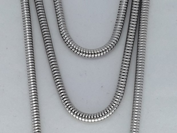 Raupenkette 3.2, Edelstahl, 60