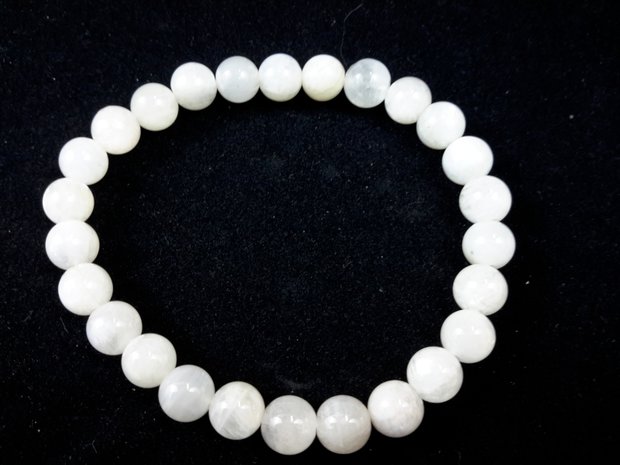 Armband Mondstein 26 Perlen