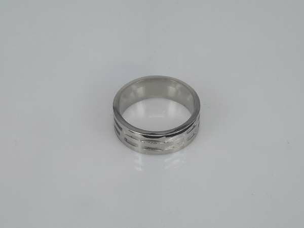 Edelstahl Ringe breit, 2 Schienen 12 Ebene, box 36st