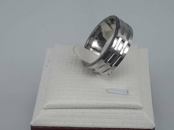 Edelstahl Ringe breit, 2 Schienen 12 Ebene, box 36st