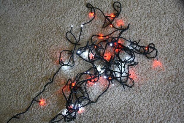 Kerstboom Streng met 100 leds, RGB