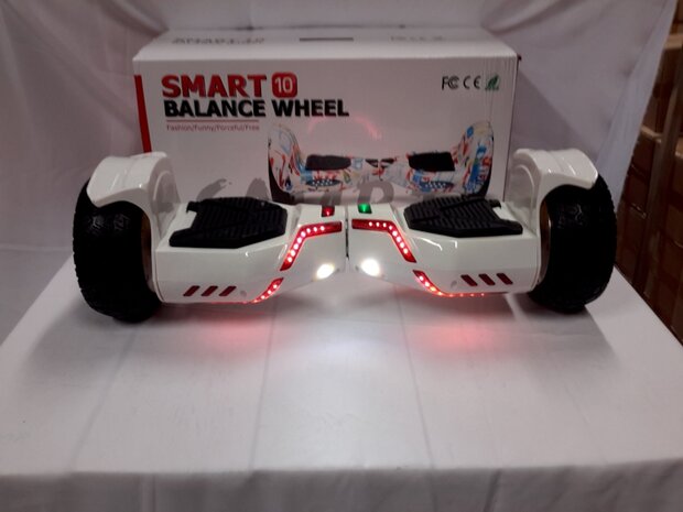 Hoverboard 8 Inch, Hummer weiss