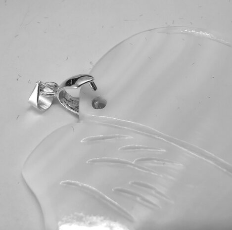 10 x Clip f&uuml;r Kleiderb&uuml;gel - Praktischer Clip aus versilbertem Metall f&uuml;r Ihre hausgemachten Kleiderb&uuml;gel.