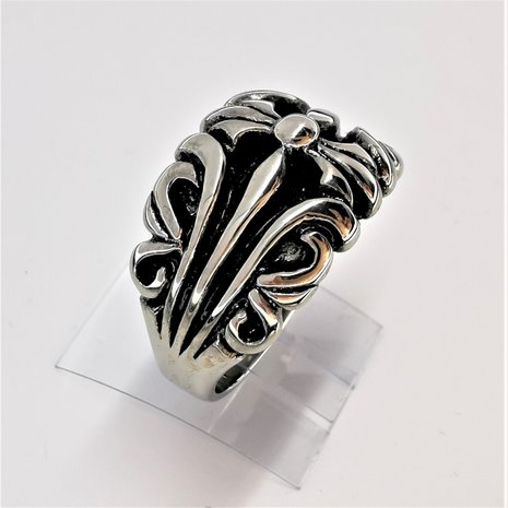 Edelstaal Ringen, gothic,