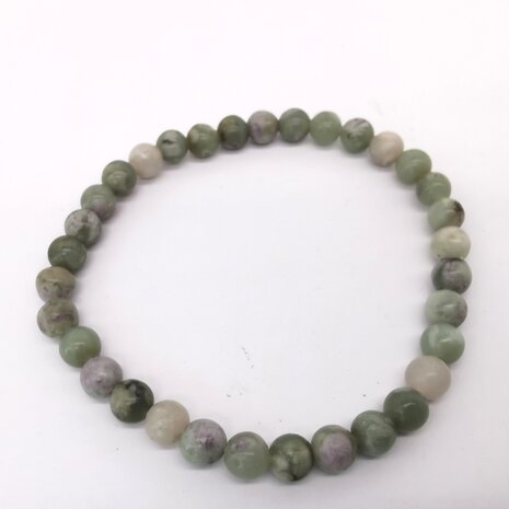 Jadeit Jade – 6 mm Perlenarmband