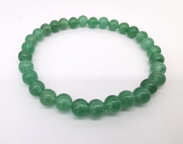 Groene Aventurijn – 6mm Kralen Armband