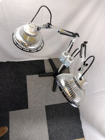 TDP elektromagnetische dubbele staande lamp