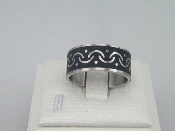 Edelstahl Ringe breit, *C 