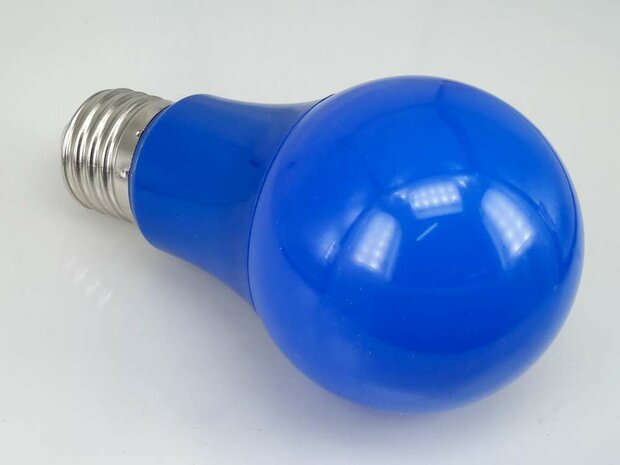 Ledlamp farbig 5 W, E27 G60, pro 48