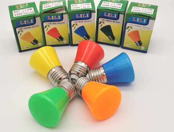 Prikkabel, 10 mtr 18 fittingen + contrastekker en 18 led lamp naar keuze.