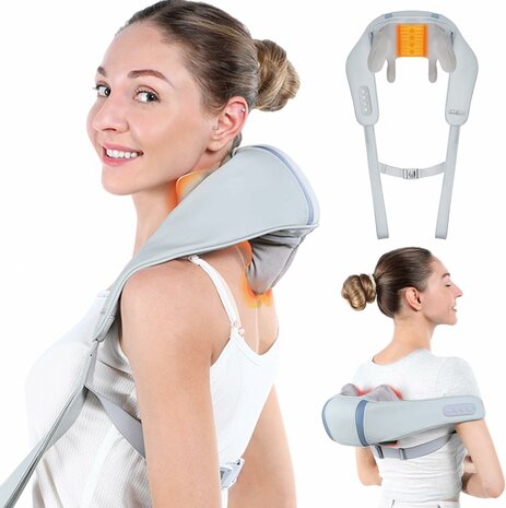 Nackenmassageger&auml;t Shiatsu Massageger&auml;t Mit W&auml;rmefunktion Schultermassage