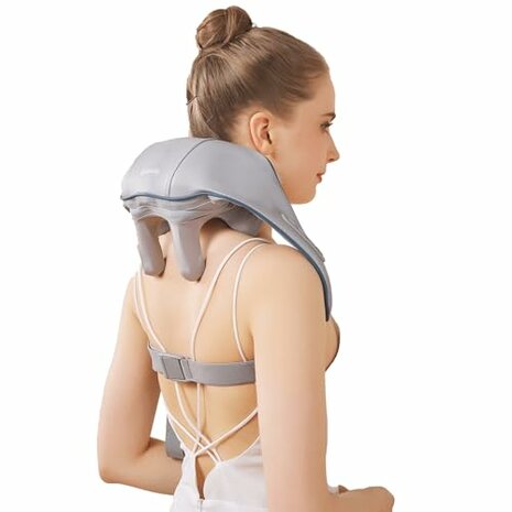Nackenmassageger&auml;t Shiatsu Massageger&auml;t Mit W&auml;rmefunktion Schultermassage