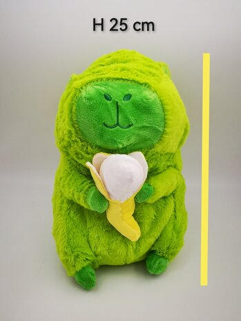 Capybara, 25 cm, 4 assorti, je 12 St&uuml;ck