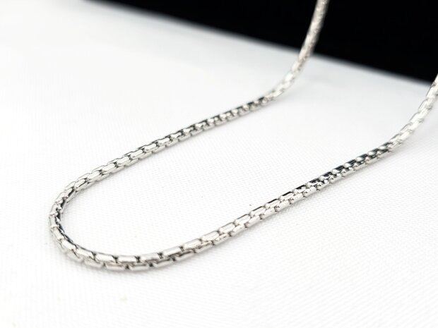 Ketting - RVS - Lengte 45 cm * Br 2.5mm