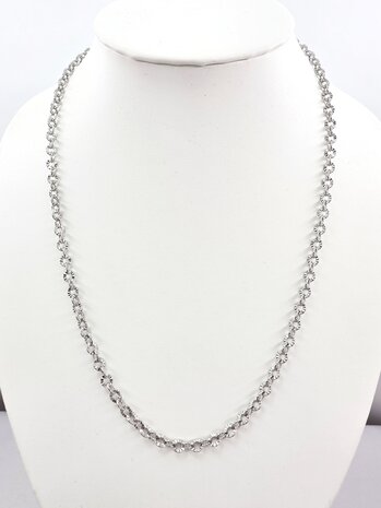 Ketting RVS Lengte 43 cm * Br 3mm