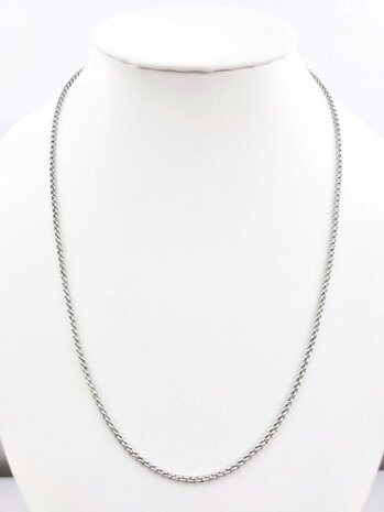 Ketting RVS Lengte 45 cm * Br 1.5mm