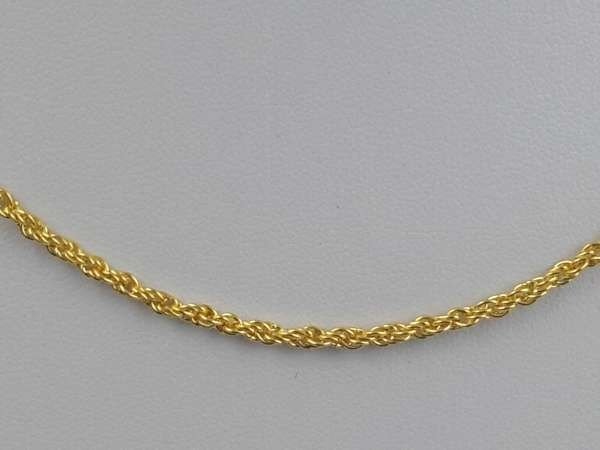 Ketting, 46 cm, zilverkleur.