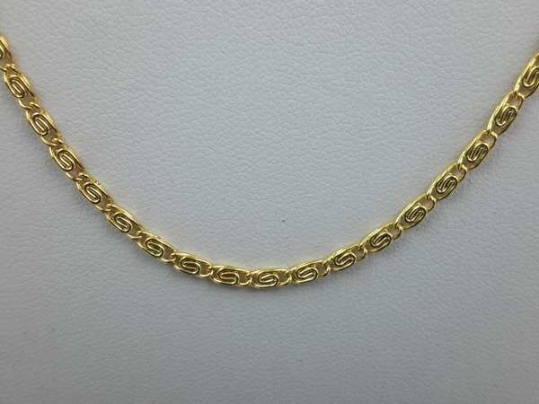 Ketting, 46 cm, zilverkleur.