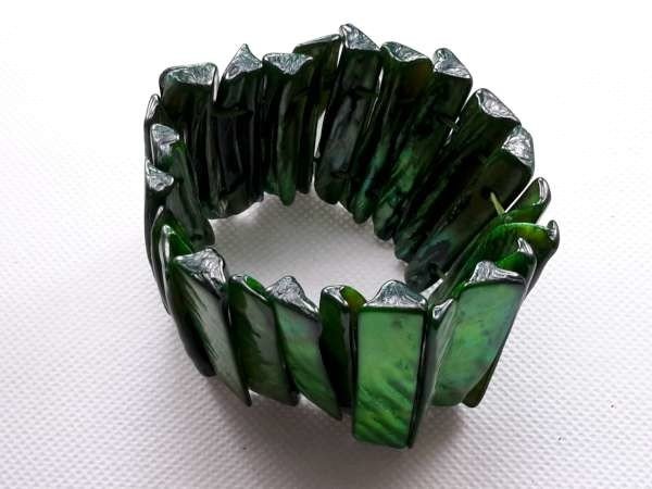Grün Farbe Shell-Armband