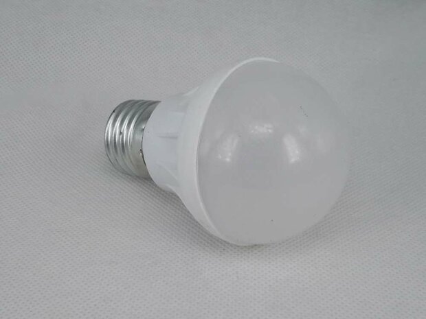 Ledlampe 5W warmweiss, E27