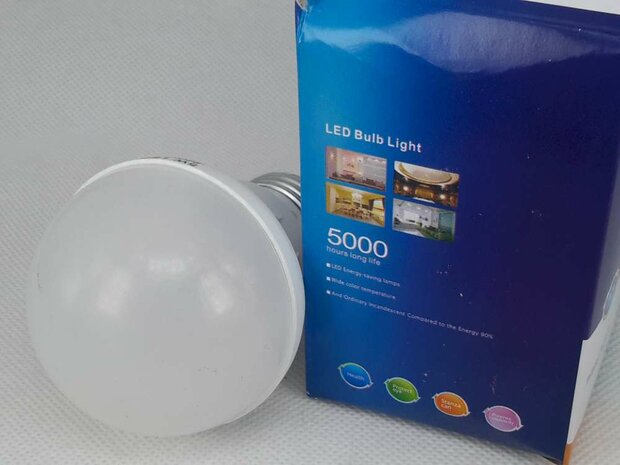 Ledlamp 5W warmwit, E27