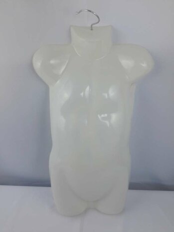 Torso, Kinder von 2 bis 4 Jahre, weiss