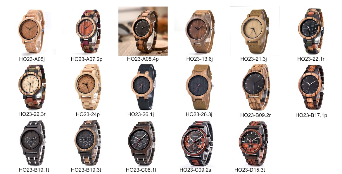 Houten-Horloges