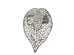 Brosche für Schal, Kornblatt