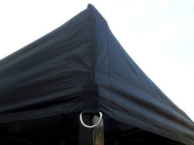 dakzeildoek Easy-up tent "Robuust" 3x4,5 mtr, zwart