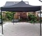 Easy-up tent "Budget" 3 x 3 mtr, zwart_