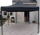 Easy-up Zelt "Budget" 3 x 3 mtr, Schwarz_