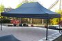 Zeltdach Easy-up Zelt 3 x 6 mtr, Schwarz_
