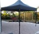 Easy-up tent "Robuust" 3 x 3 mtr, zwart_