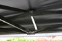 Easy-up Zelt "Robust" 3 x 3 mtr, Schwarz_