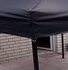 Easy-up tent 3 x 6 mtr, zwart, budget_